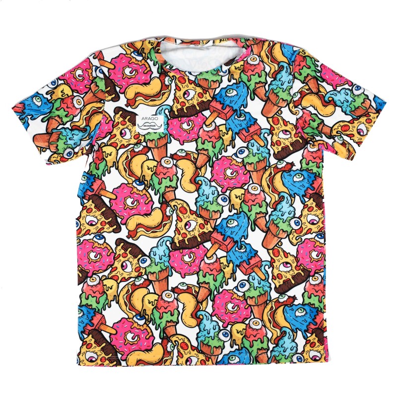 T-Shirt COLEUR Food MAD56, MONDOKART, kart, go kart, karting