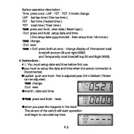 Hour Meter PET-2000 DX Tachometer, mondokart, kart, kart store