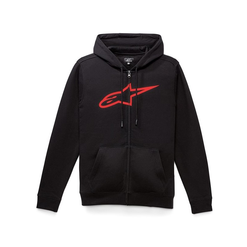 Sweatshirt ZIP Fleece Alpinestars AGELESS II, mondokart, kart