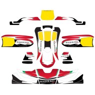 Aufkleber Kit KG 507 - 508 MONDOKART - LIMITED EDITION