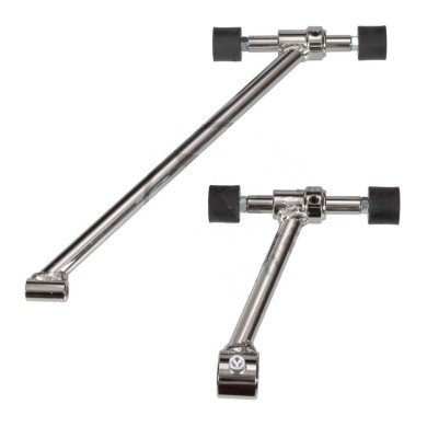 Kit Fijación Acero para Radiadores L.115 / 165mm, kart