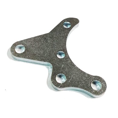 Left attachment plate for Top-Kart Kid Kart 50cc brake caliper