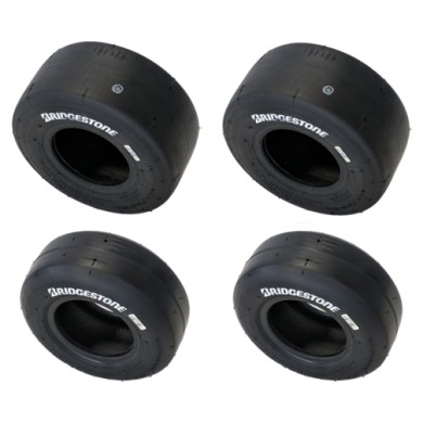 Pneus Set Bridgestone YPM - MINI 60cc, MONDOKART, kart, go