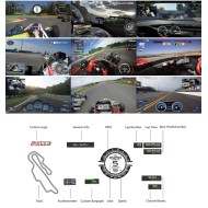 AIM Smartycam 3 SPORT CAN cable 4 metros con lente 84°, kart