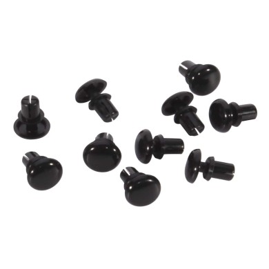 Schwarzes BELL Helm-Belüftungsstopfen-Kit, MONDOKART, kart, go