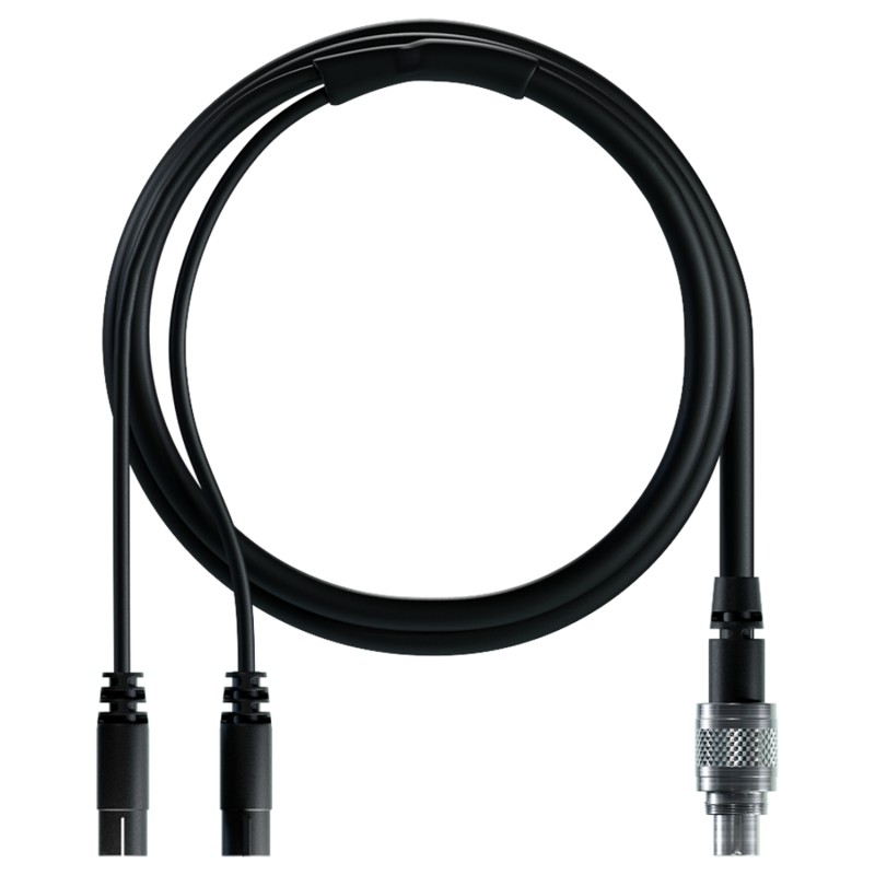 Cable Split 2T NEGRO para 2 sondas de temperatura de agua AIM