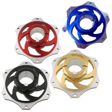 Sprocket Carrier Holder 40mm anodized aluminum, mondokart