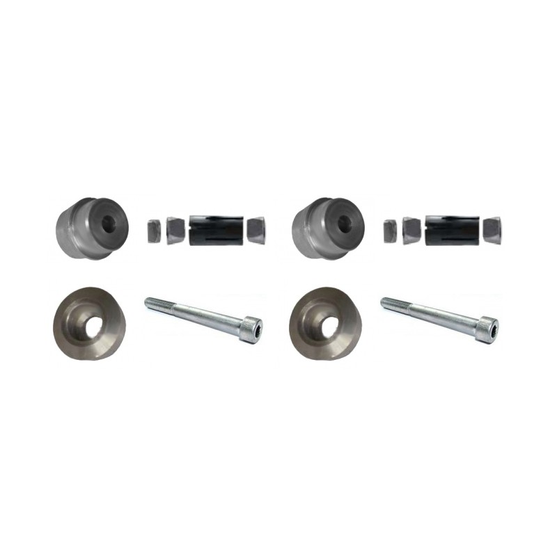 Kit 2 tornillos soporte parachoques trasero completo 28 mm CRG