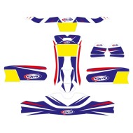 Kit Deco CKR 507 508 + Tank, MONDOKART, kart, go kart, karting