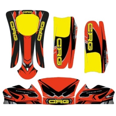 Kit Adesivi CRG MK20 completo Mini NEW!!!, MONDOKART, kart, go