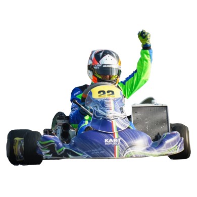 Kit Pegatinas Carenado - OK OKJ KZ - Kart Republic WORLD