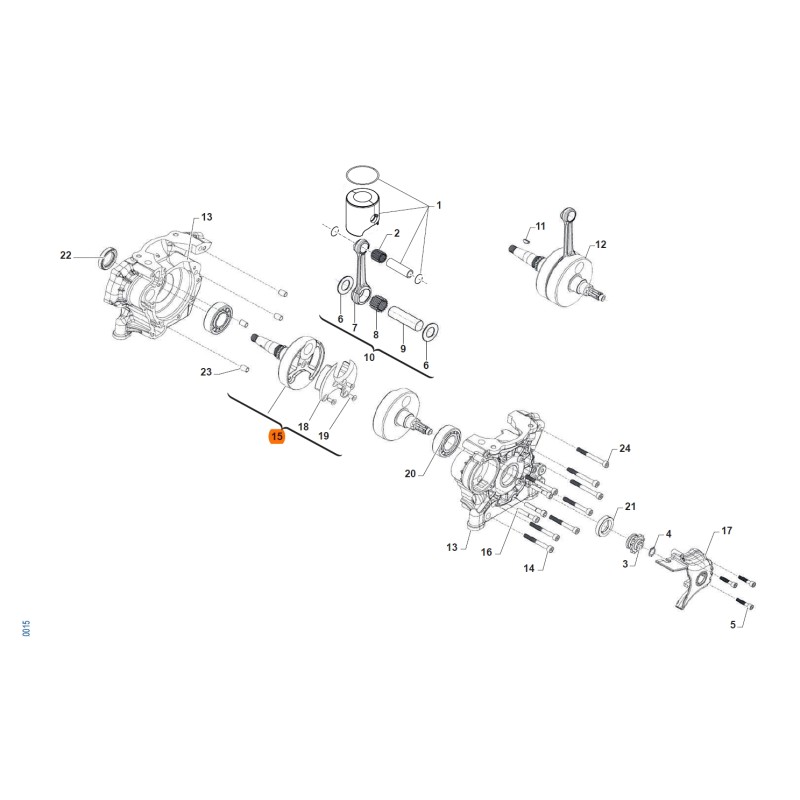 Couple DemiArbres TM OK - OM19 (S3), MONDOKART, kart, go kart