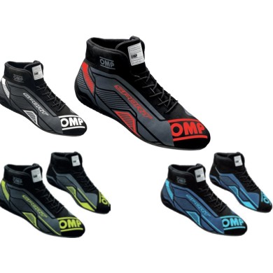 Botas Auto OMP SPORT Incombustible, MONDOKART, kart, go kart