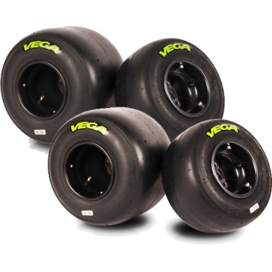 Set Pneumatici Vega Verdi XH3 CIK OPTION - SECONDA SCELTA