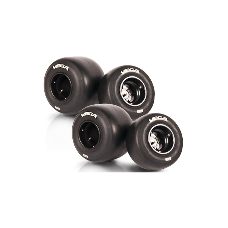 Set Pneumatici Vega Bianche XM3 CIK PRIME - SECONDA SCELTA