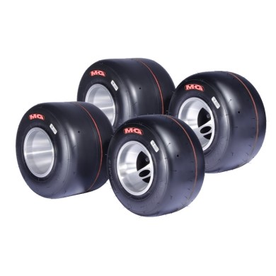 Tires Set MG - SH - OK OKJ KZ - RED Label, mondokart, kart