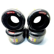 Pneus Set Komet K3H ROUGE Slick IAME X30 NEW!!, MONDOKART