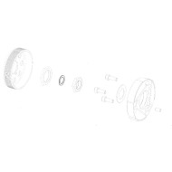 Ralla Frizione 15 x 22 x 1 Vortex, MONDOKART, kart, go kart