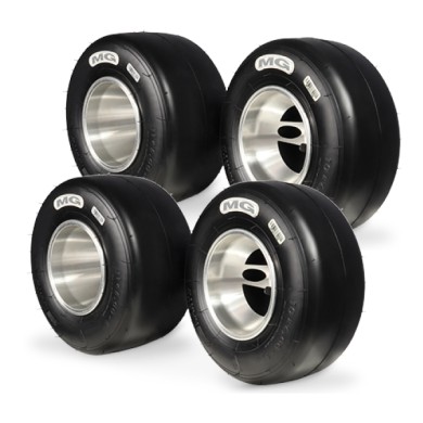 Set Pneumatici MG SC - 2 - MINI - ETICHETTA BIANCA - CIK FIA -