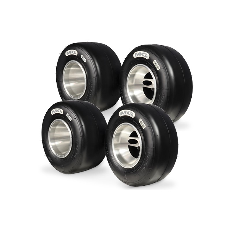 Set Pneumatici MG SC - 2 - MINI - ETICHETTA BIANCA - CIK FIA -