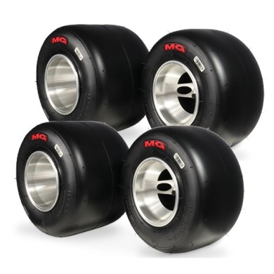 Tire Set MG SH - 2 - RED LABEL - CIK FIA - NEW!!, mondokart