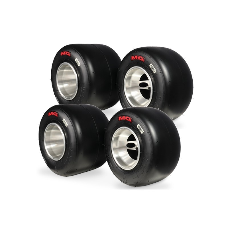 Tire Set MG SH - 2 - RED LABEL - CIK FIA - NEW!!, mondokart