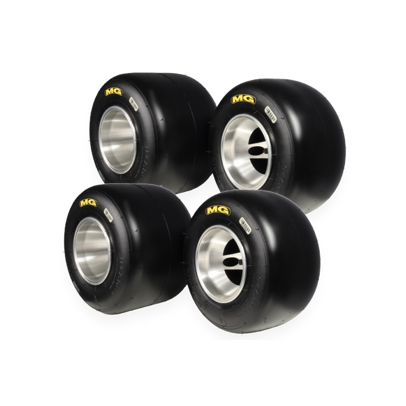 Reifensatz MG SM - 2 - GELBE ETIKETT – CIK FIA - NEW!!