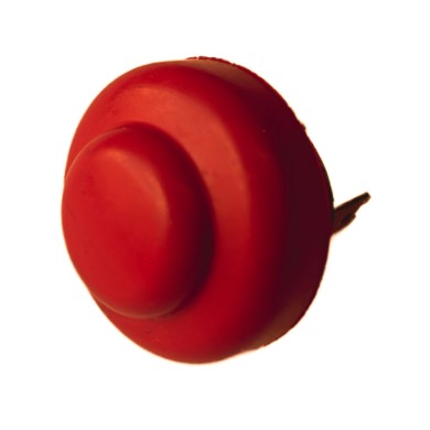 Red Stop Button IAME S125, mondokart, kart, kart shop, kart