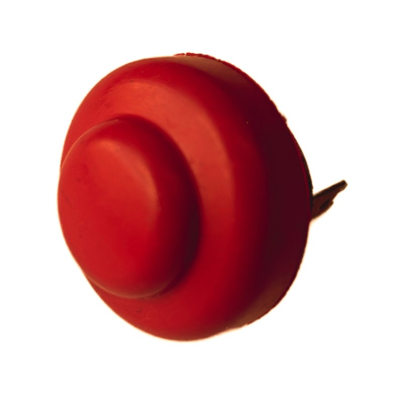 Red Stop Button IAME S125, mondokart, kart, kart shop, kart