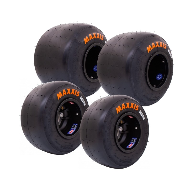 Set Pneumatici Maxxis "OPTION" CIK FIA - OKJ/OKN, MONDOKART
