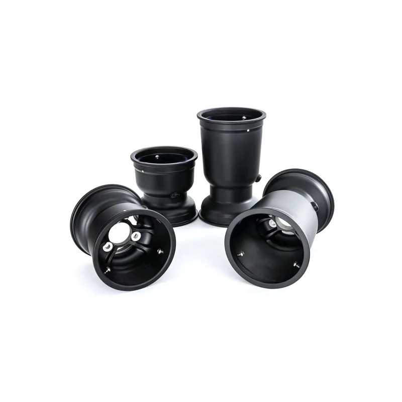 Set Cerchi in Magnesio "Black" MONDOKART - Standard
