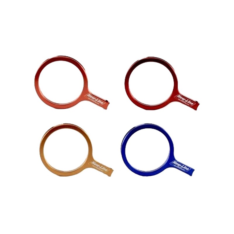 Supporto ALLUMINIO Tubo Benzina Carburatore DellOrto 30mm - NEW-LINE