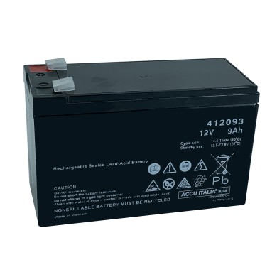 Plomb batterie 12 volts 9 AH