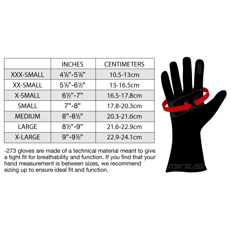 Guanti Kart OROLOGIO - MINUS 273 - RACE SERVICE, MONDOKART