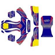 Kit Adesivi CKR + Pianale Baby Mini 60cc