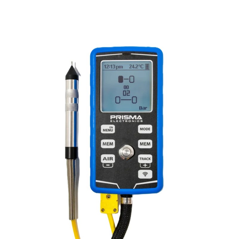 Digitalmanometer HPM5 mit DOPPELPYROMETER - HiPrema Prisma