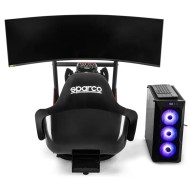 Complete Gaming Kit Sparco EVOLVE GP RIG II Formula (With PC)