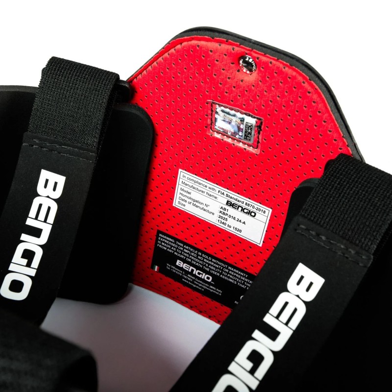 Paracostole Omologato FIA BENGIO - AB1 CARBON, MONDOKART, kart