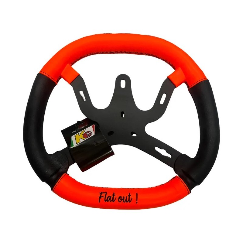 Steering Wheel CRG 330mm - HIGH GRIP, mondokart, kart, kart