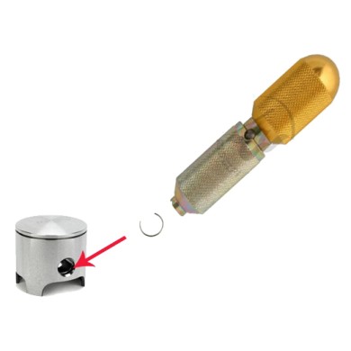 Herramienta de montaje Pistón para Seeger 14mm  100cc