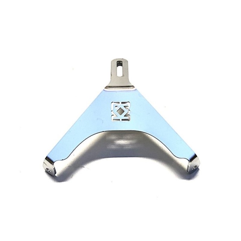 Soporte fijación placa frontal KR MINI, MONDOKART, kart, go