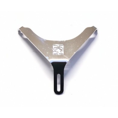 Soporte fijación placa frontal KR MINI, MONDOKART, kart, go