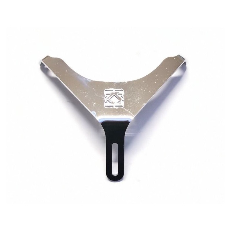 Soporte fijación placa frontal KR MINI, MONDOKART, kart, go