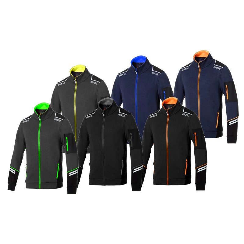 Sweat Tech FullZip - SPARCO ALABAMA, MONDOKART, kart, go kart