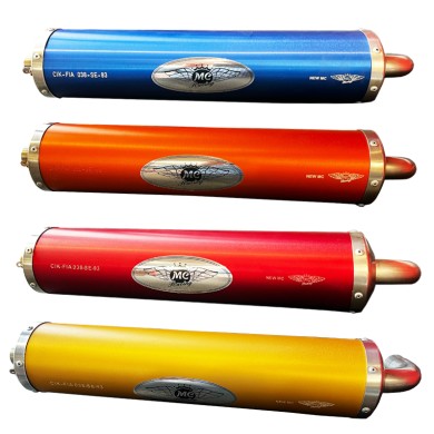 Silenziatore Scarico KZ NUOVA OMOLOGA 038-SE-93!