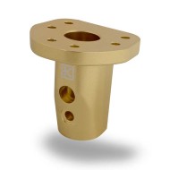 Inclined Steering Wheel Hub - 6 holes OTK TonyKart