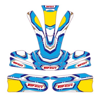 Bodyworks Stickers Top-Kart MK27 60cc Mini and Baby NEW!