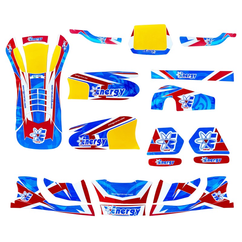 Kit Decò Energy OK OKJ KZ (Carrosserie KG 509), MONDOKART