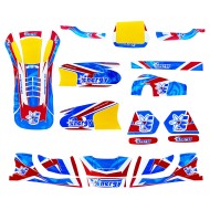 Kit Adesivi Energy 509 OK OKJ KZ (Carene KG 509), MONDOKART