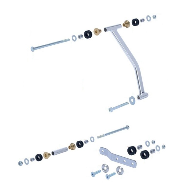 Kit Fixation radiateur 480x196 OTK Vortex TonyKart